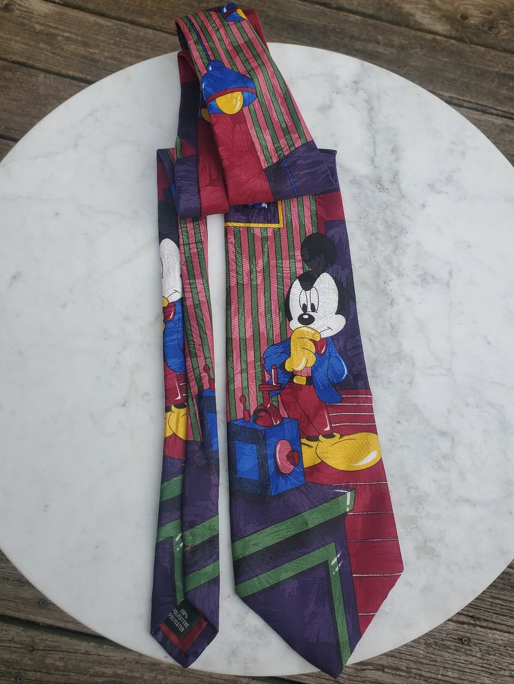 Mickey Unlimited Vintage Mickey Mouse Tie - Picture 3 of 7